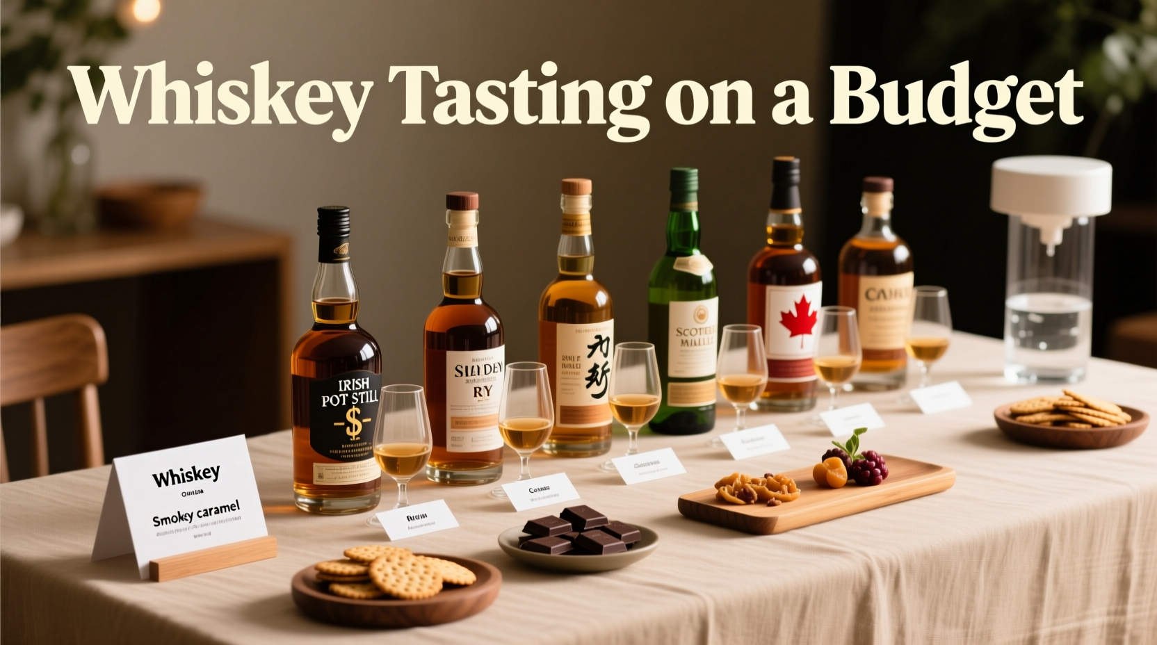 How To Organize A Whiskey Tasting Party Using Only Budget-friendly Bottles