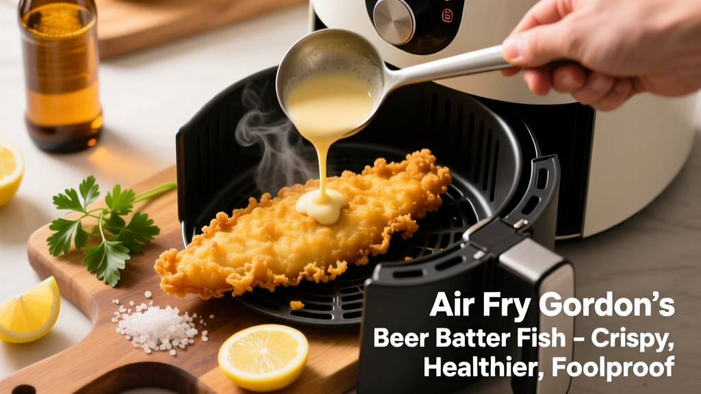 Air Fry Gordon's Beer Batter Fish: Crispy & Healthier