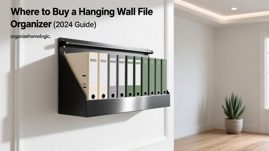 Where to Buy a Hanging Wall File Organizer (2024 Guide)