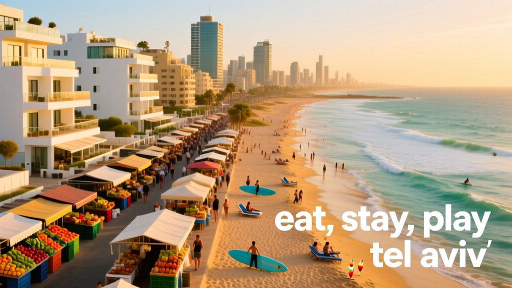 Eat, Stay, Play Tel Aviv: A Ground-Level Guide to the City’s Authentic Rhythms