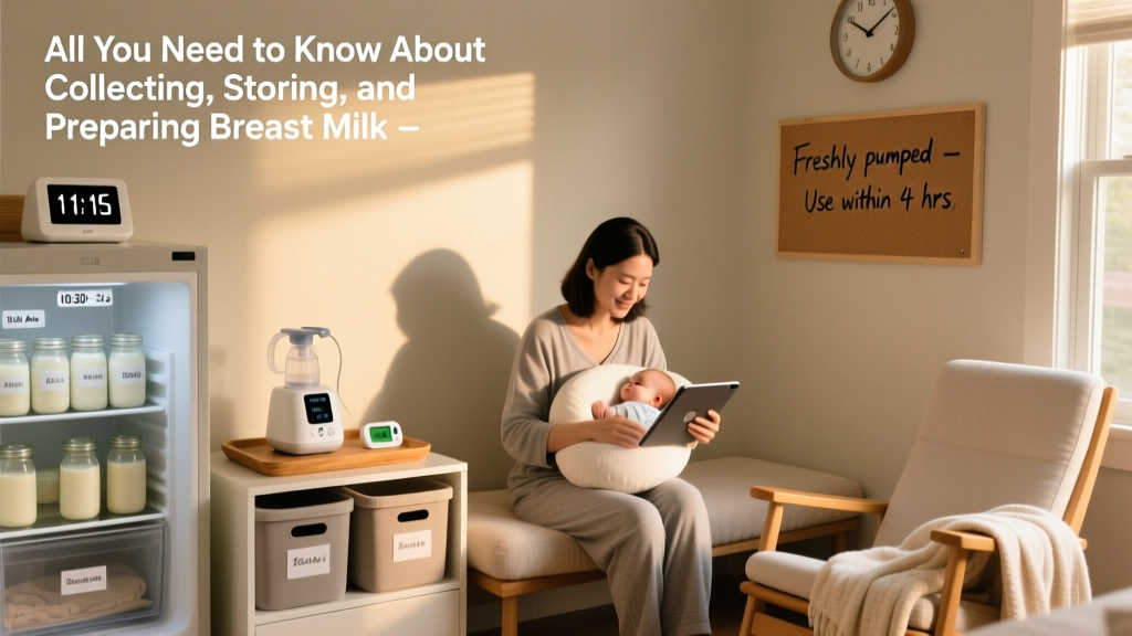 All You Need to Know About Collecting, Storing, and Preparing Breast Milk — A Practical Video Companion Guide