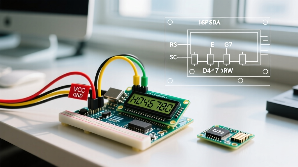 LCD Liquid Crystal Display Arduino Library & Driver Guide