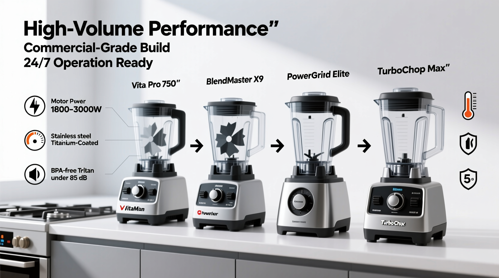 How to Choose a Commercial Blender Heavy Duty for High-Volume Use