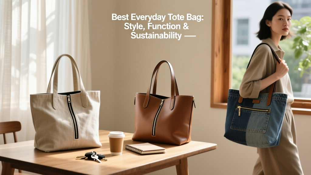 Best Everyday Tote Bag: Style, Function & Sustainability