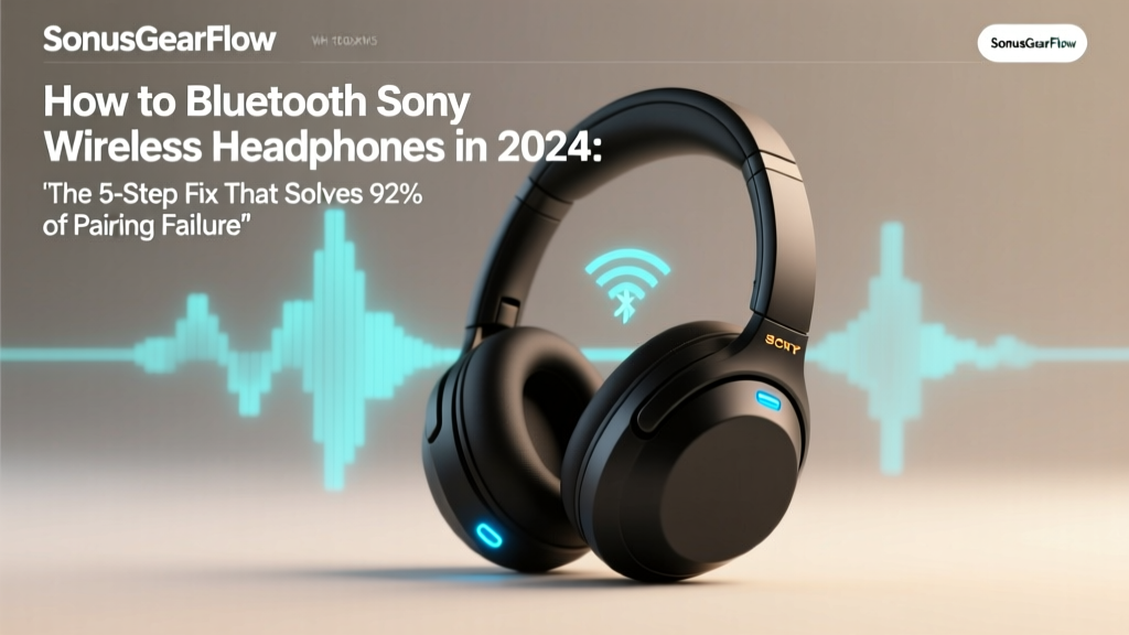 How to Bluetooth Sony Wireless Headphones (2026)