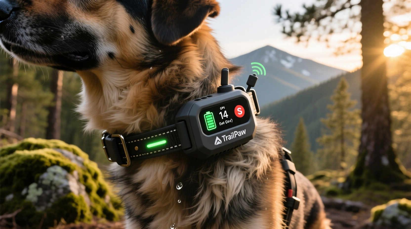 do pet tracking collars drain battery too fast to be reliable on hikes