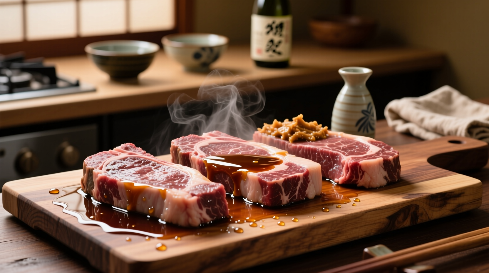 age your steaks with fish sauce and koji