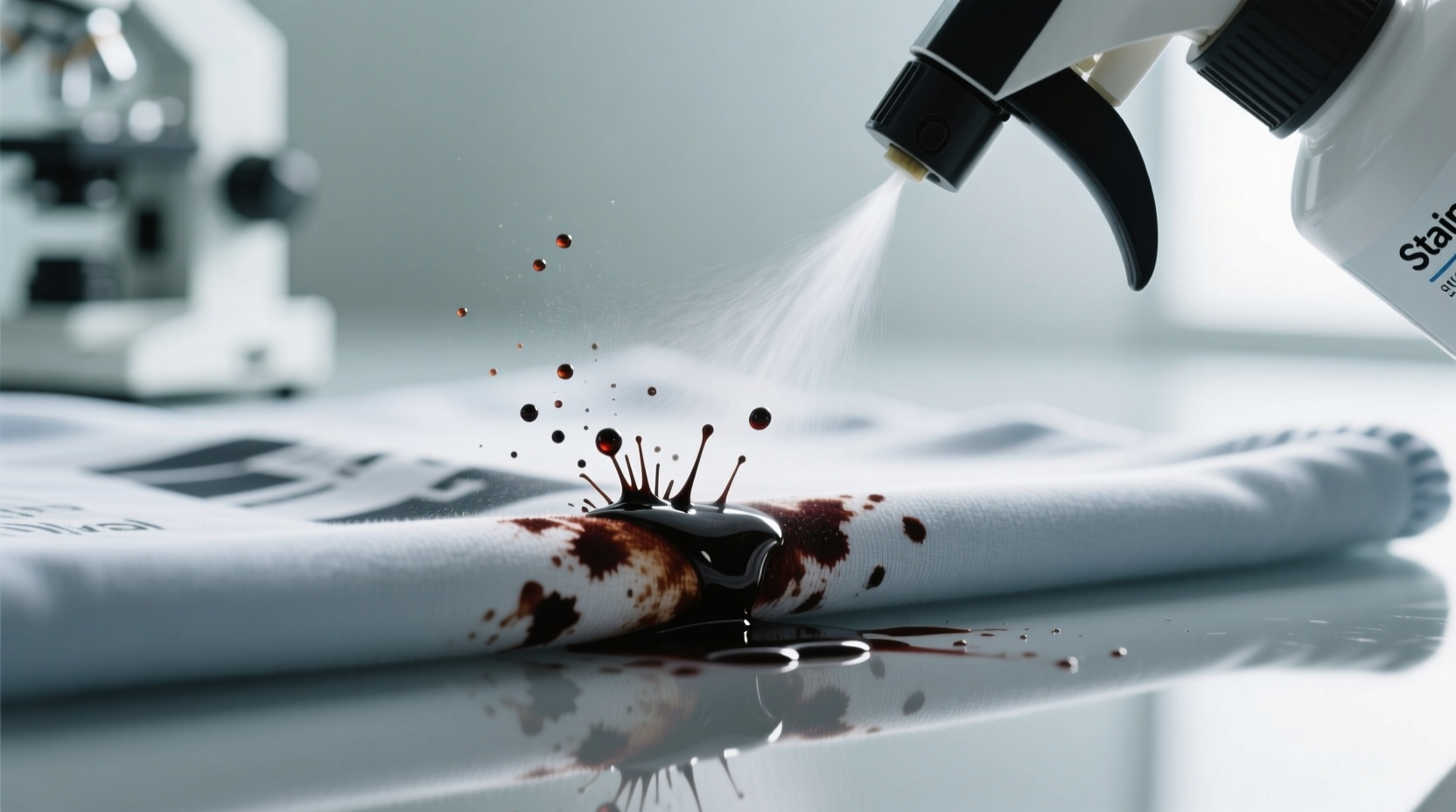 ink stain removal on polyester blends