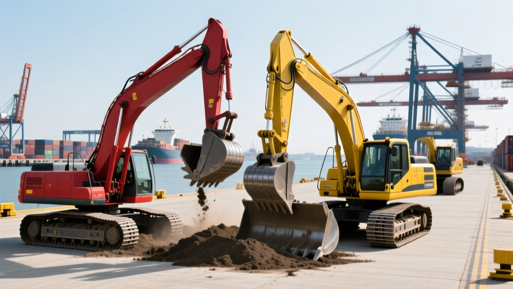 Heavy Construction Equipment Management in Marine Ports