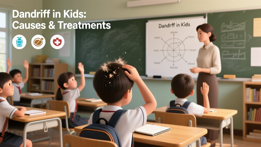Dandruff in Kids: Causes, Evidence-Based Treatments, and Practical Prevention Strategies