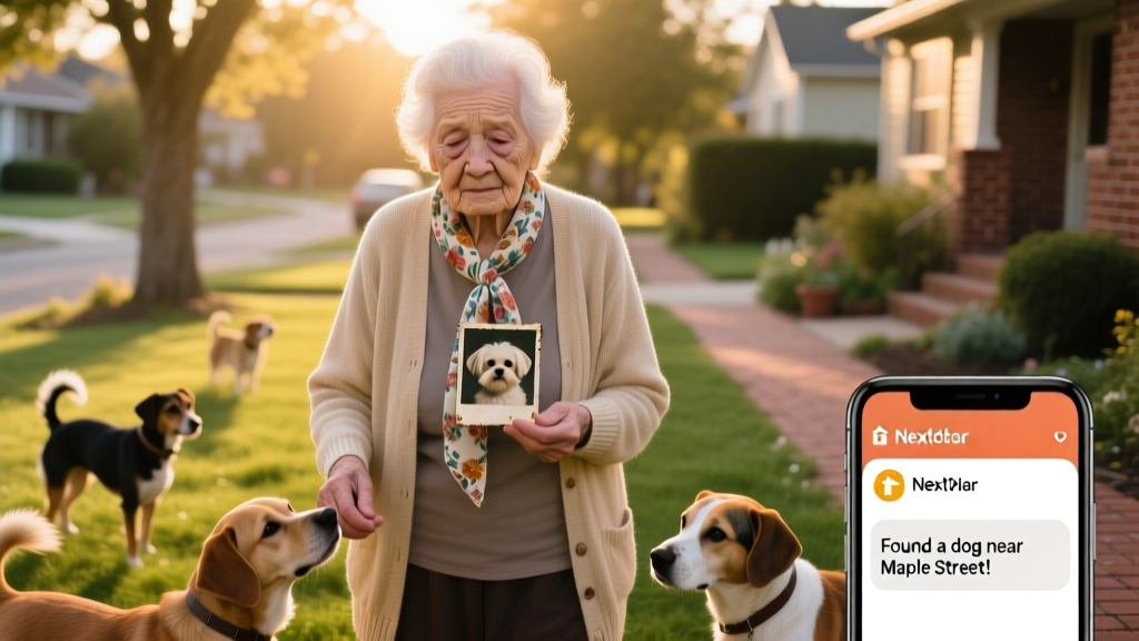 81-Year-Old Who Was Missing Her Shih Tzu Uses Nextdoor to Find Dogs to Pet in Her Neighborhood