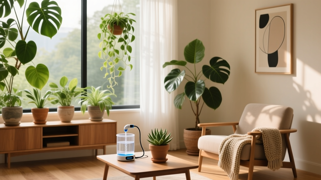 Pet-Friendly Gravity Watering for Indoor Plants