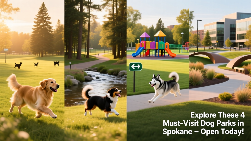 4 Great Off-Leash Dog Parks in Spokane, WA You Can Visit Today