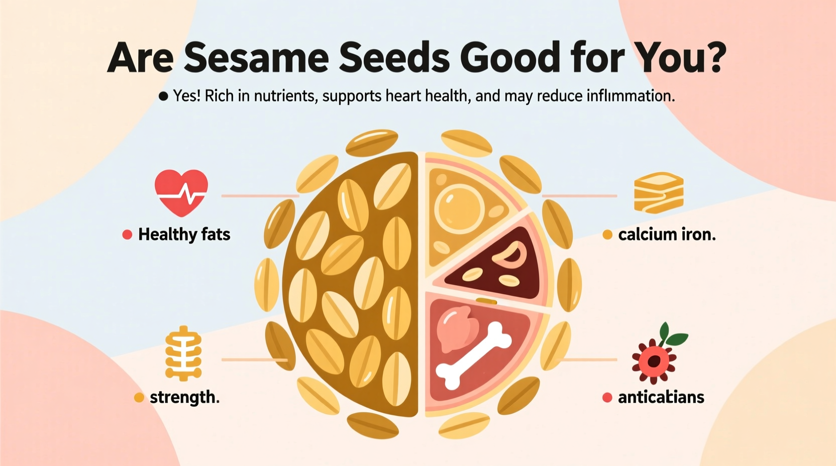 Sesame Seeds: Health Benefits, Nutrition Facts & Uses
