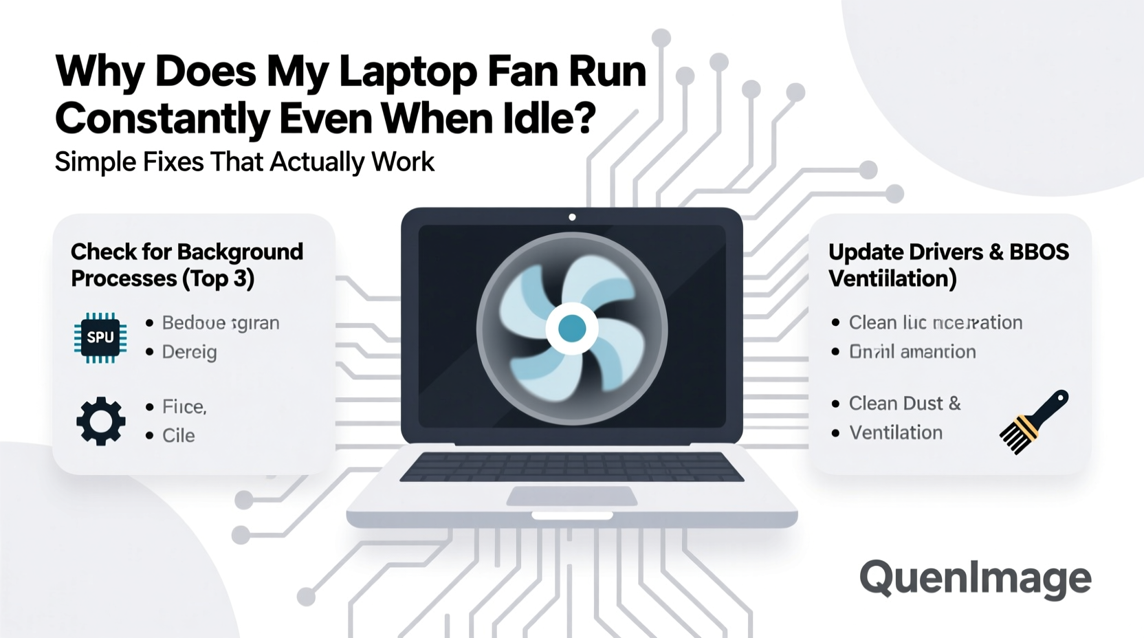 why does my laptop fan run constantly even when idle simple fixes that work