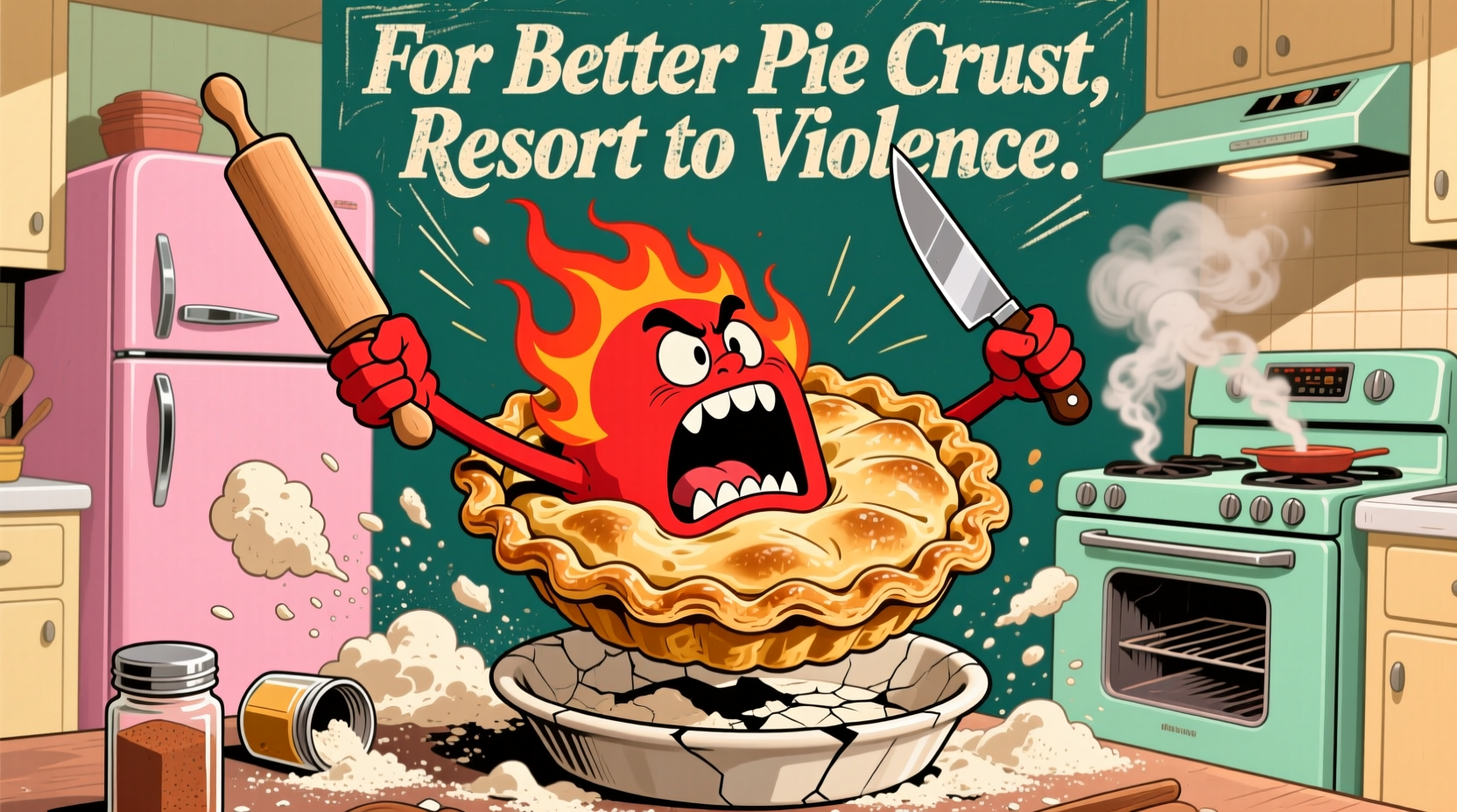 for better pie crust resort to violence