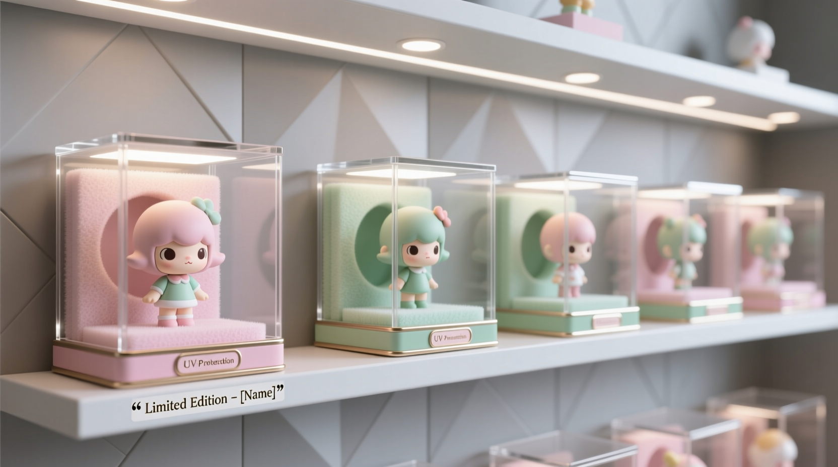 anime figurines storage ideas to protect limited editions from dust and damage