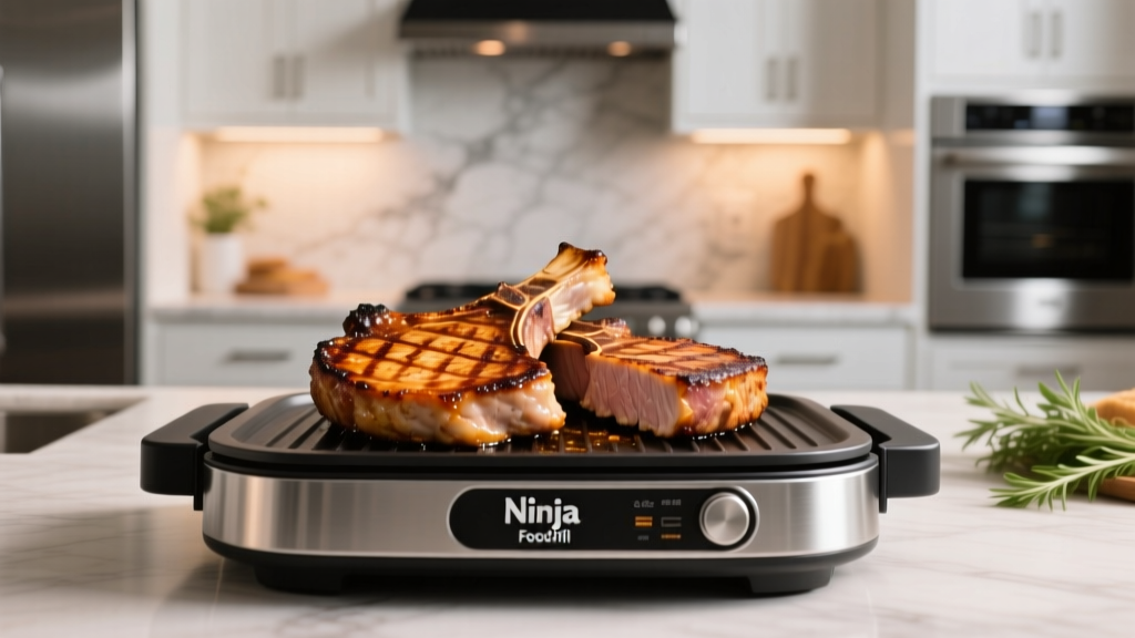 Perfect Pork Chops on Ninja Foodi Grill: Crispy, Juicy & Foolproof
