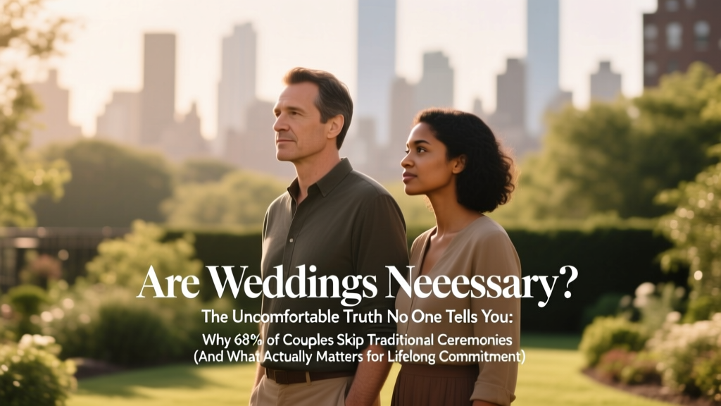 Are Weddings Necessary in 2026? What Research Shows