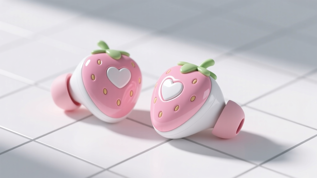 Strawberry Earphones for Kids: Safety & Sound Guide