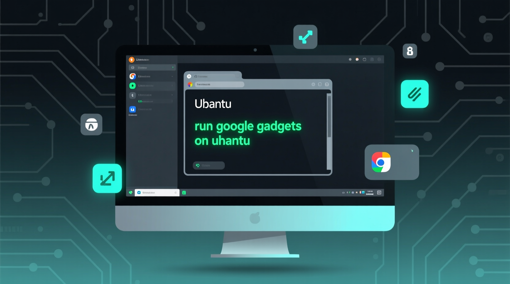 run google gadgets on ubuntu no screenlets needed