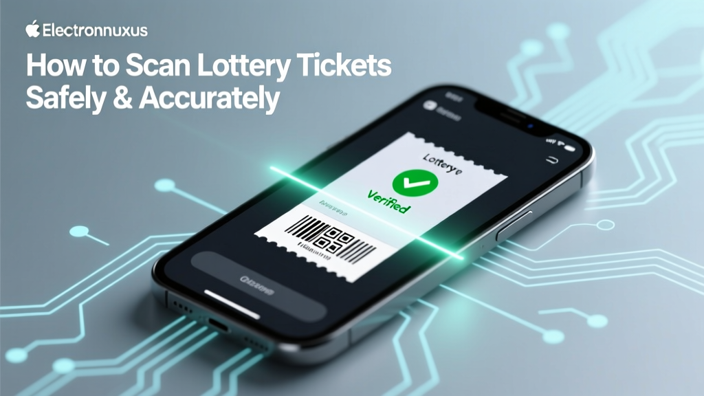 How to Scan Lottery Tickets Safely & Accurately