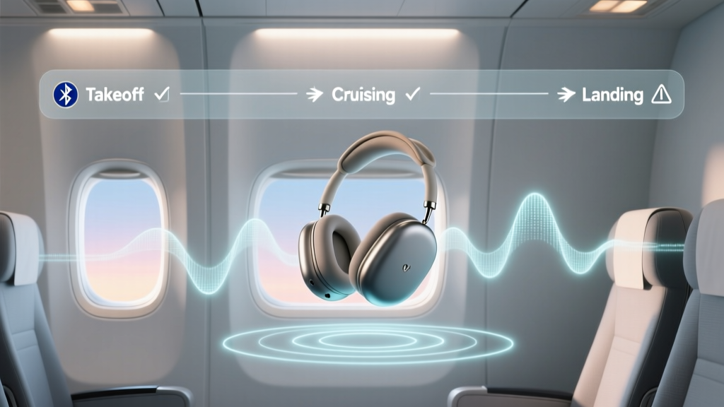 Wireless Headphones on Planes: FAA Rules (2026)
