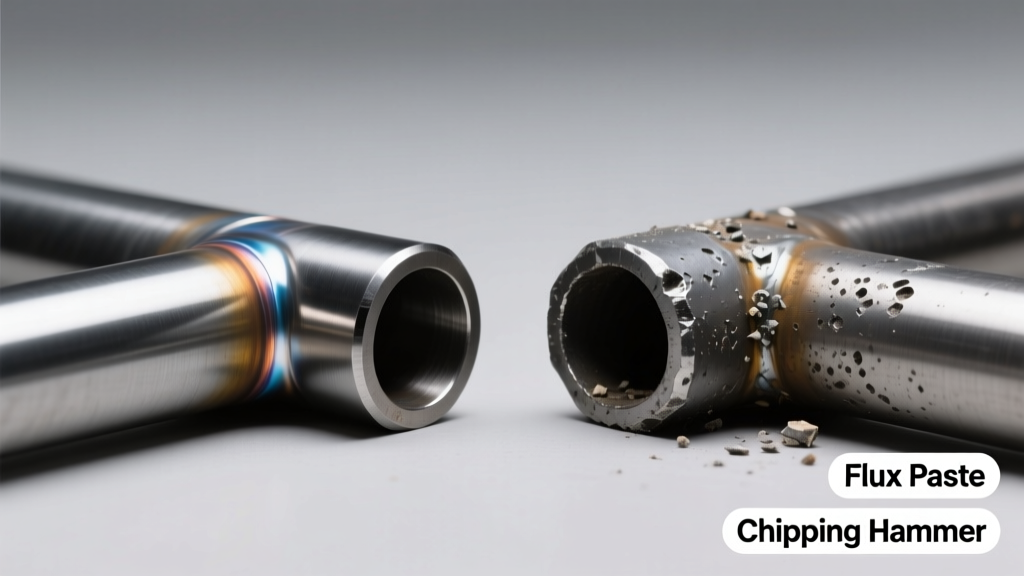 Flux Paste vs Chipping Hammer: Welding Cleanup Compared