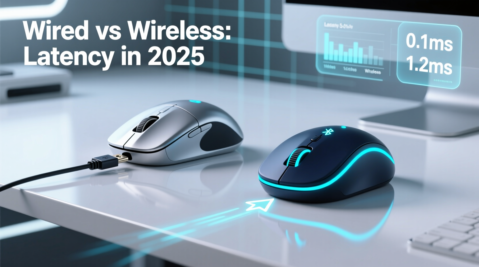 wired mouse vs wireless latency does the lag still exist in 2025