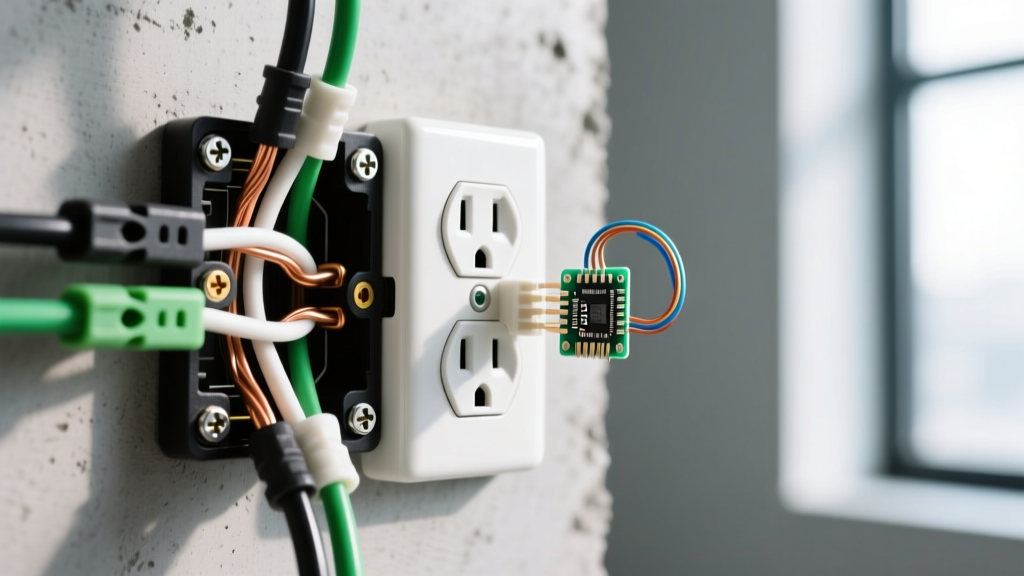 Standard 120V Wall Plug Wiring Diagram: NEMA 5-15R Terminal Trace