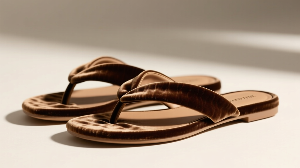 Velvet Flip Flops: Luxury, Tech & Sustainability Unzipped