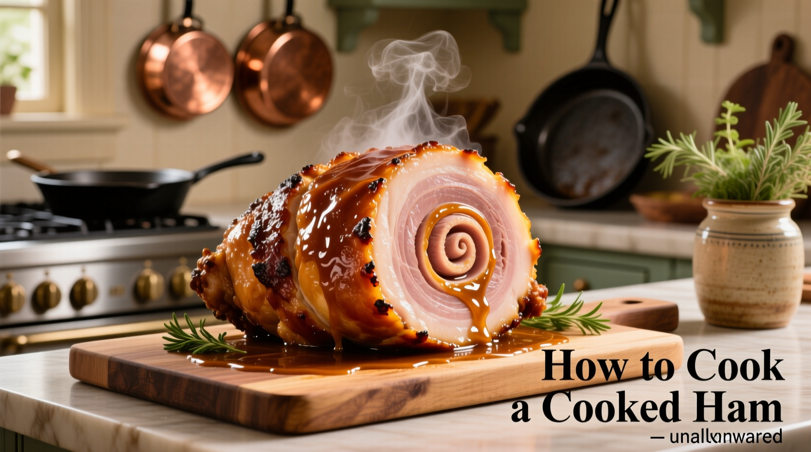 how to cook a cooked ham