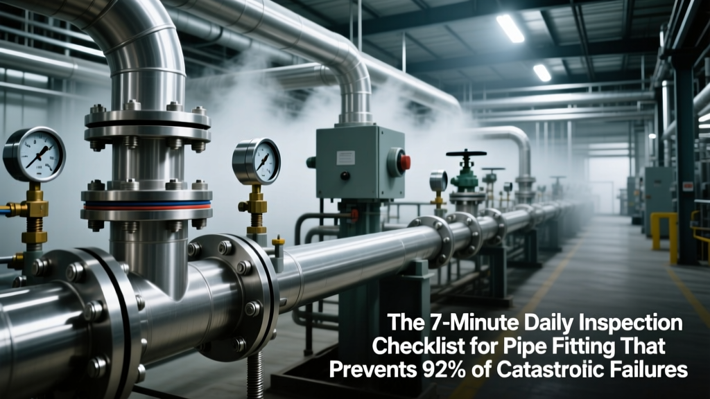 7-Minute Pipe Fitting Inspection Checklist