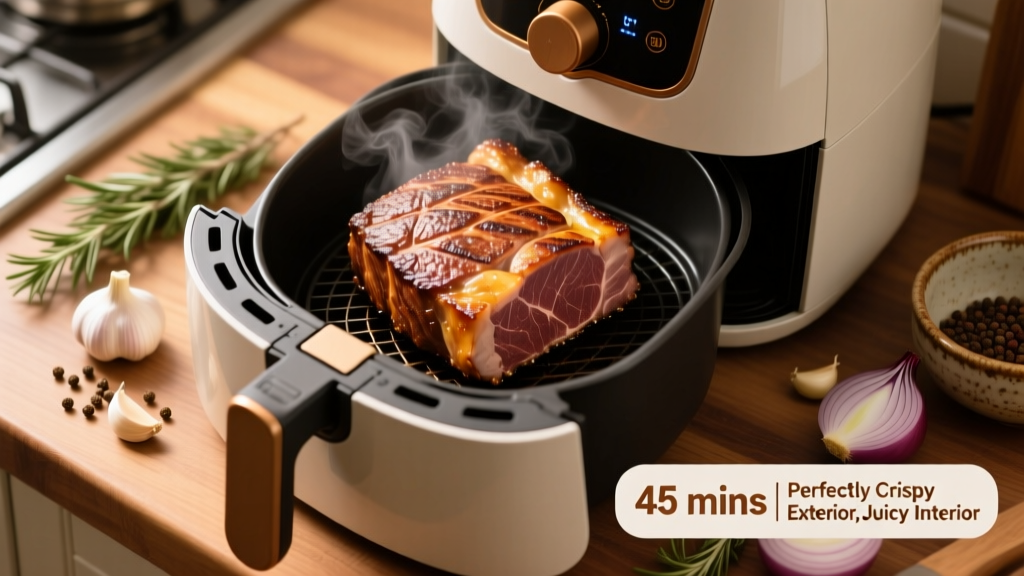Air Fryer Roast Beef Times: Cut, Weight & Doneness