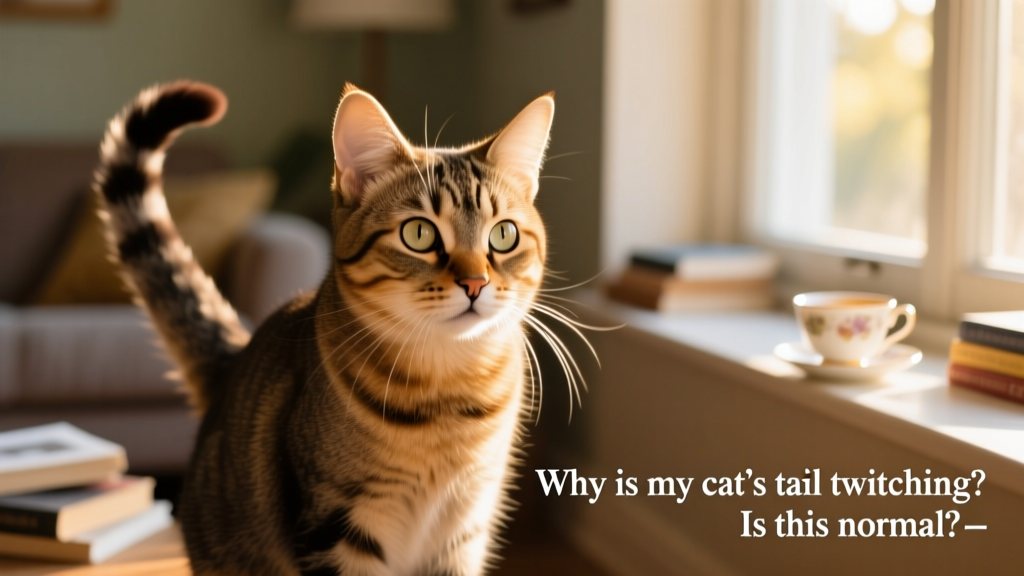 Why Is My Cat’s Tail Twitching? Is This Normal?
