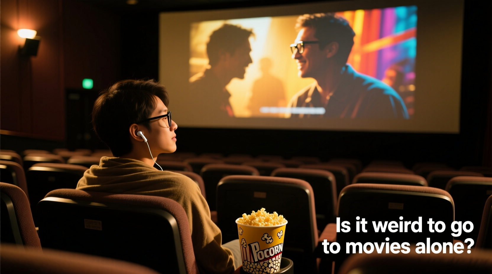 is it weird to go to movies alone and how to enjoy the experience