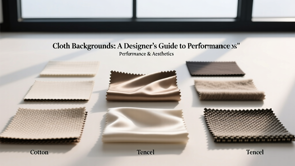 Cloth Backgrounds: A Designer’s Guide to Performance & Aesthetics