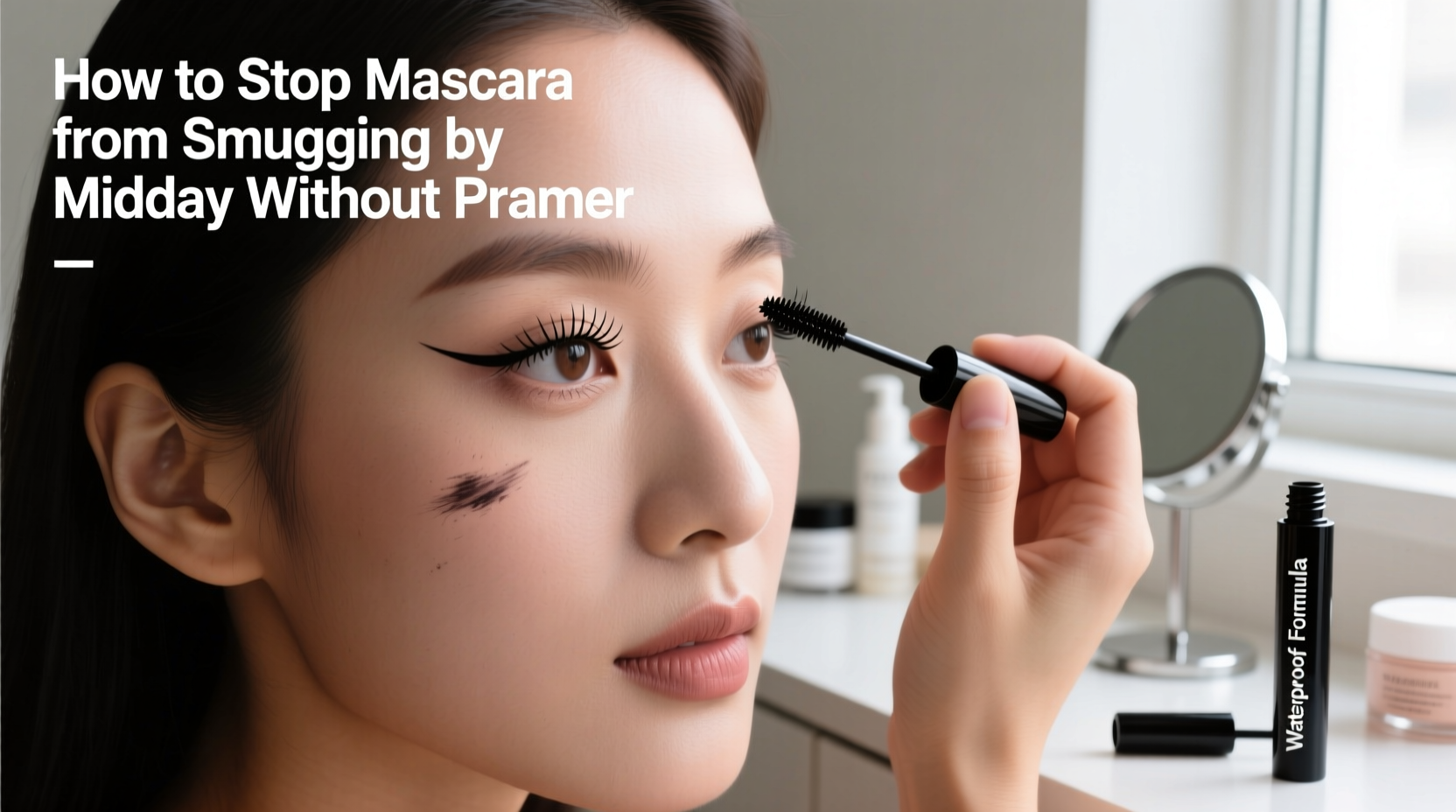 how to stop mascara from smudging by midday without primer