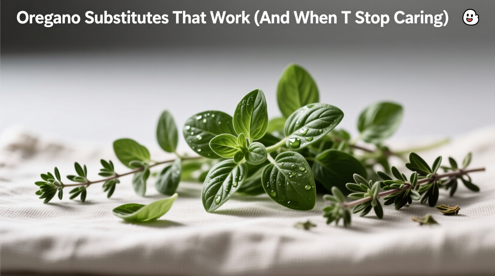 oregano substitutes that work and when to stop caring