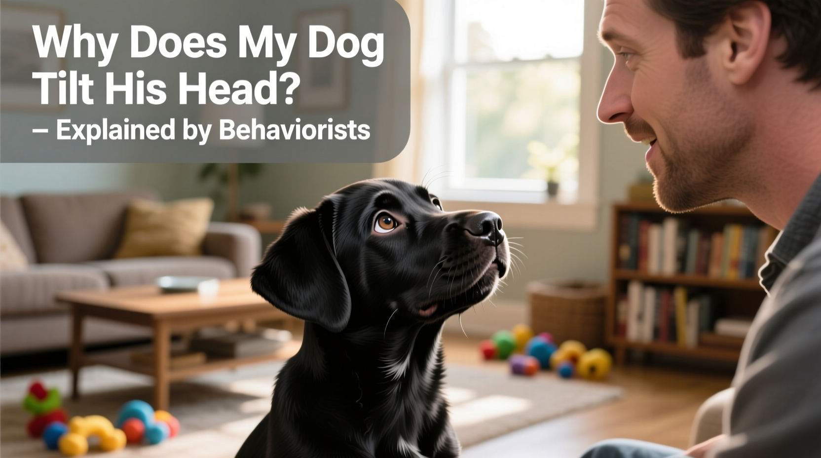 why does my dog tilt his head when i talk explained by behaviorists