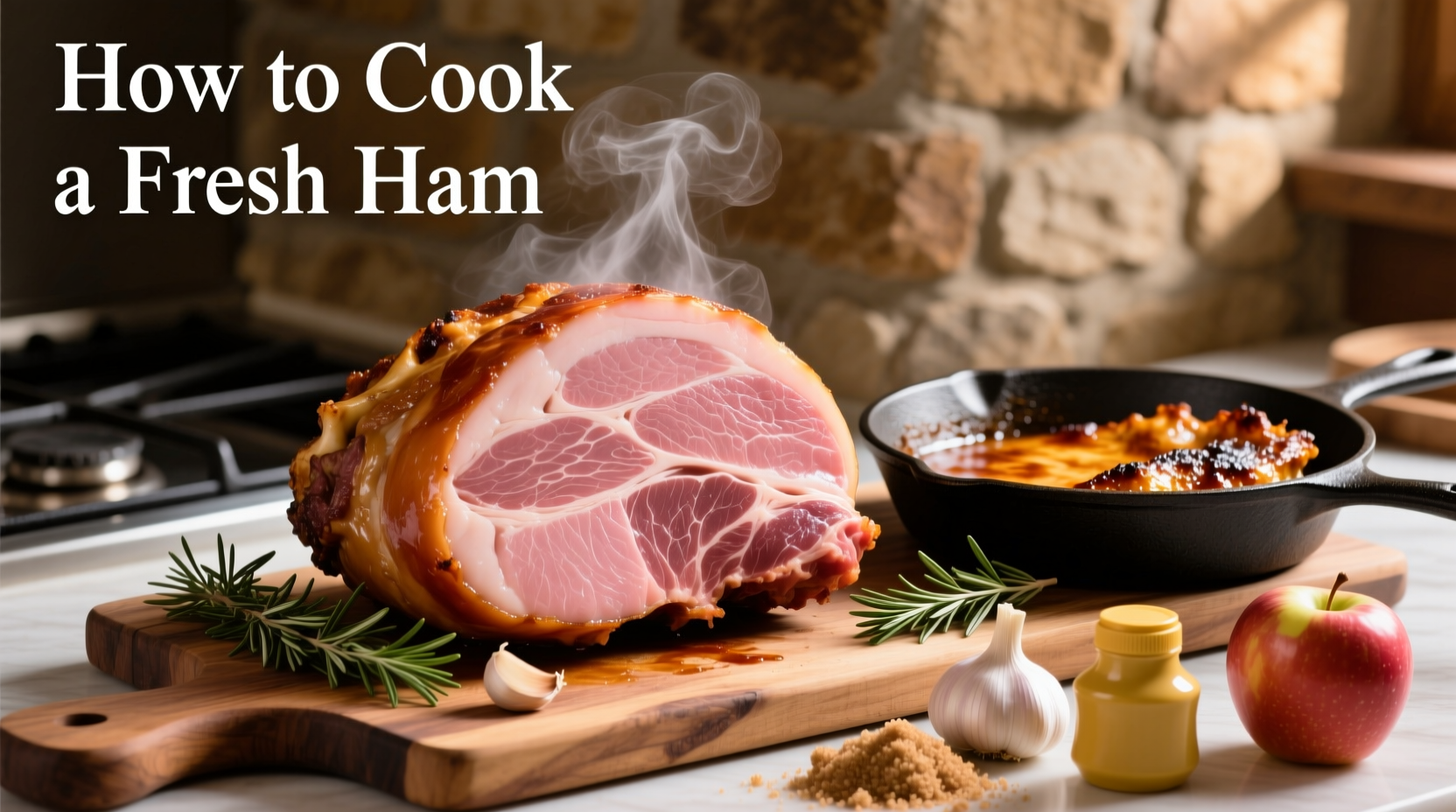 how to cook a fresh ham