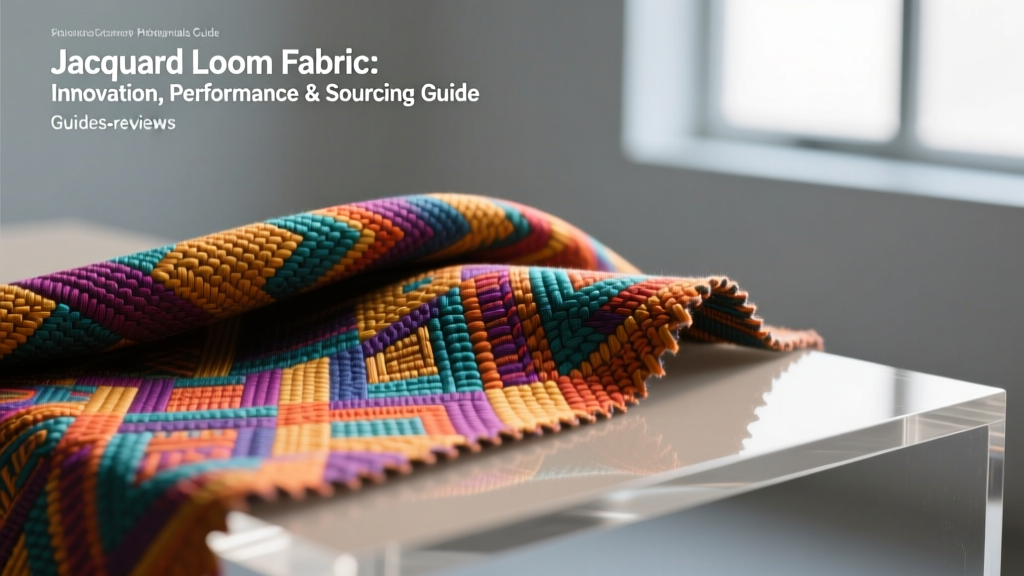 Jacquard Loom Fabric: Innovation, Performance & Sourcing Guide