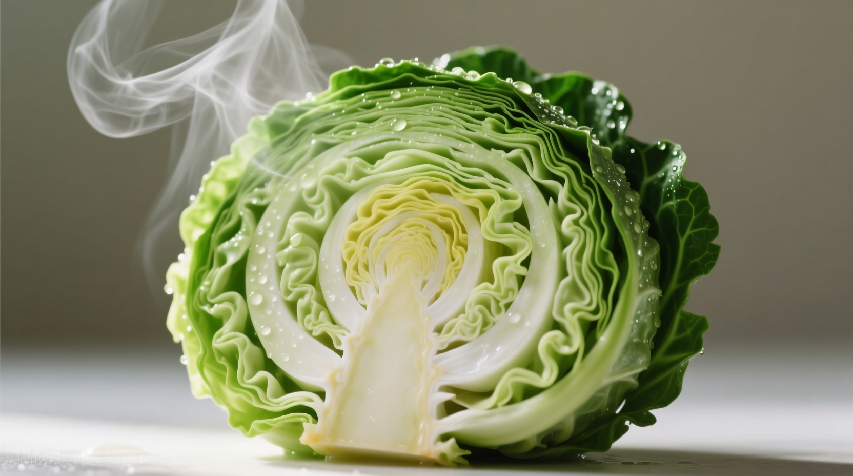 Perfectly cooked cabbage showing vibrant color and firm texture