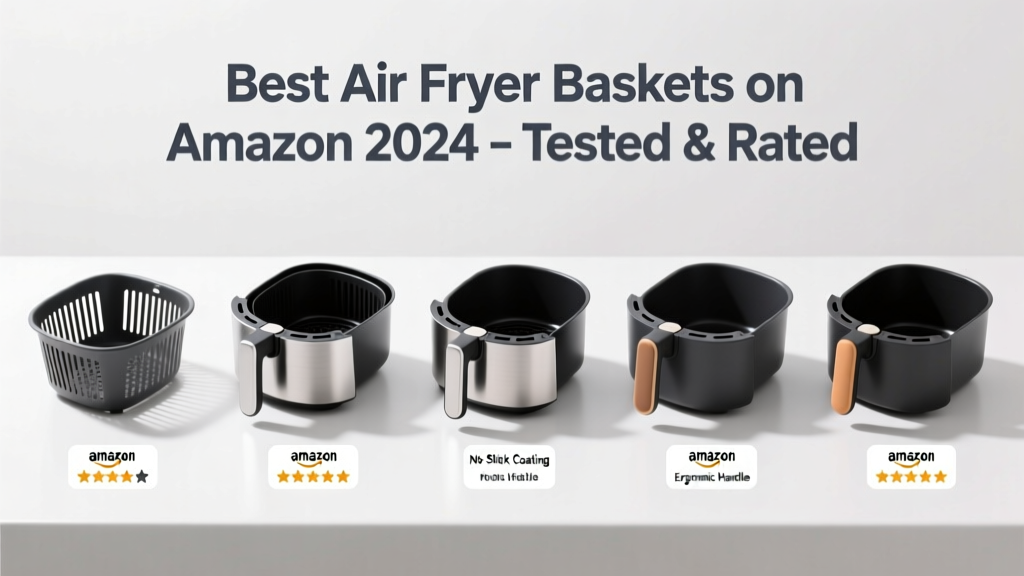 Best Air Fryer Basket on Amazon (2024 Tested & Rated)