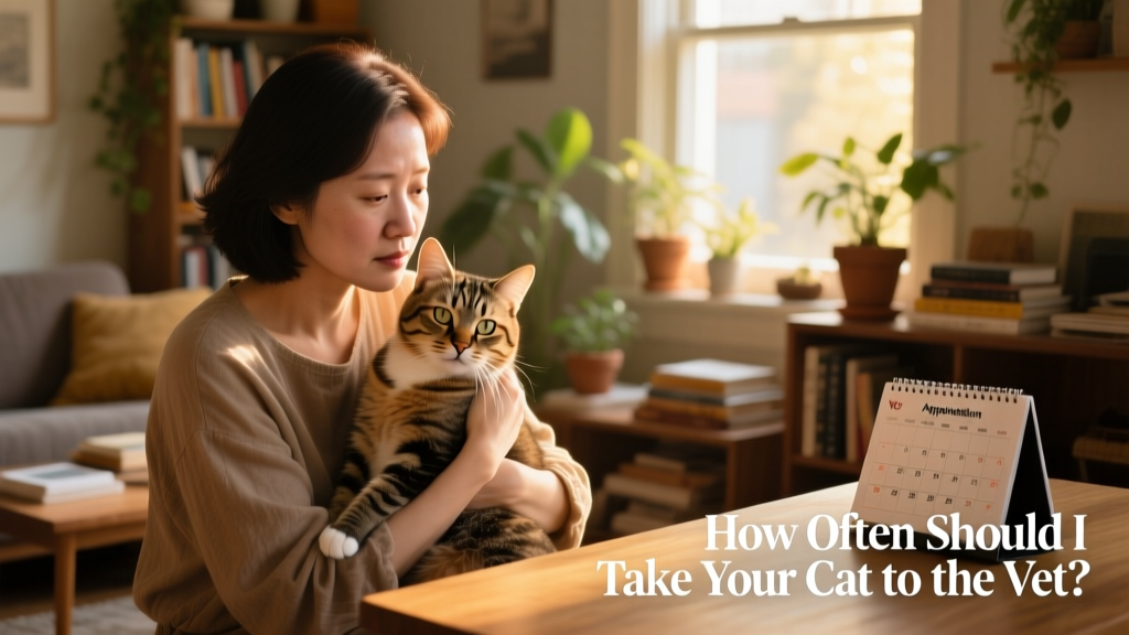 How often should I take my cat to the vet?