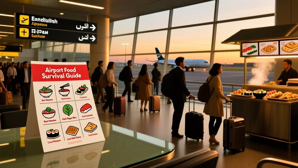 Airport Food Survival Guide: Eat Well, Stay Sane, and Avoid $24 Sandwiches