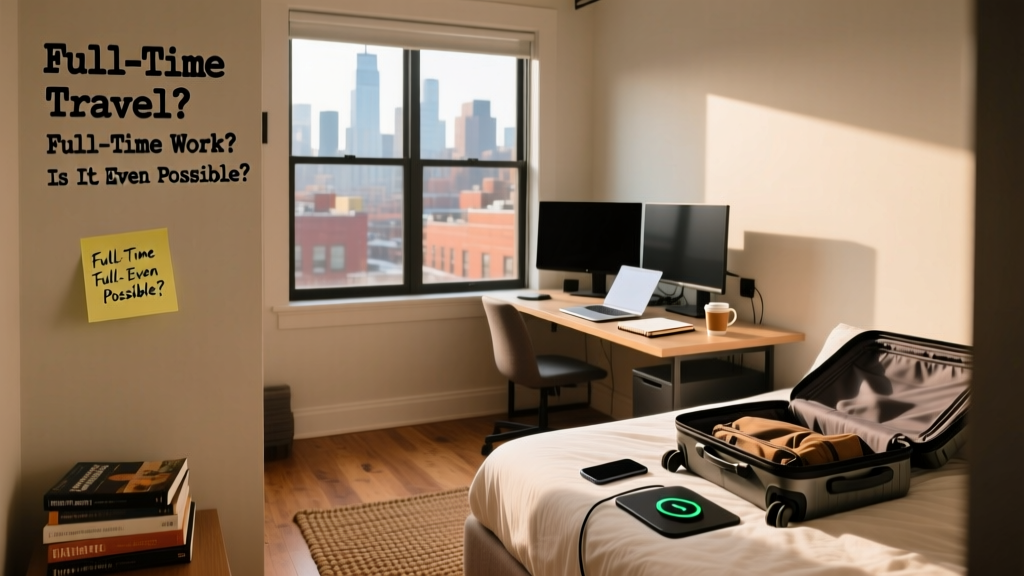 Full-Time Travel, Full-Time Work: Is It Even Possible?