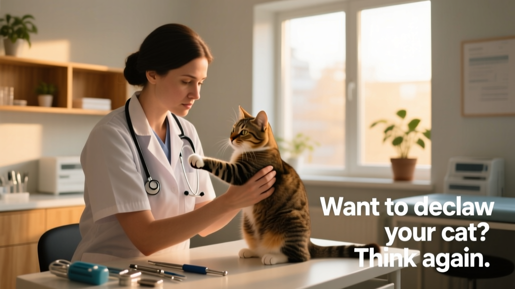 Want to Declaw Your Cat? Think Again, Vets & Advocates Say