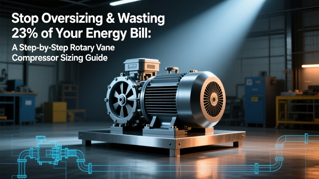 Rotary Vane Compressor Sizing Guide: Save 23% Energy