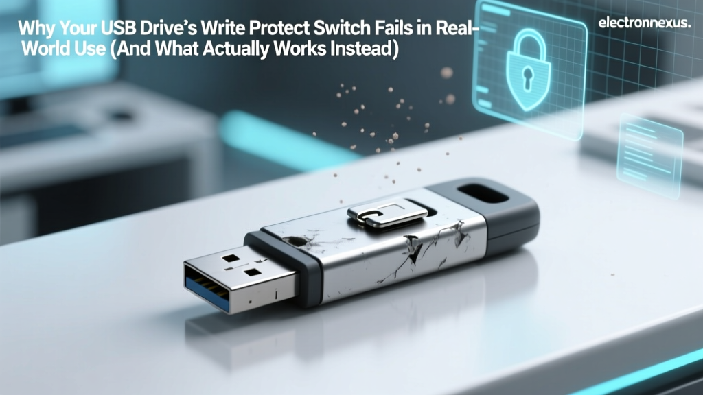 Why Your USB Drive’s Write Protect Switch Fails in Real-World Use (And What Actually Works Instead)